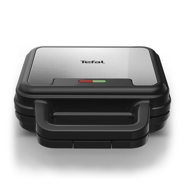 TEFAL | UltraCompact 3in1 SW383D10 | Sandwich Maker | 700 W | Number of plates 3 | Gray/Black
