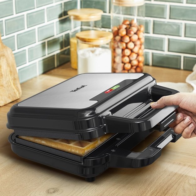 TEFAL | UltraCompact 3in1 SW383D10 | Sandwich Maker | 700 W | Number of plates 3 | Gray/Black