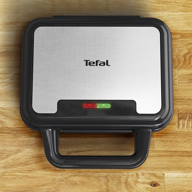 TEFAL | UltraCompact 3in1 SW383D10 | Sandwich Maker | 700 W | Number of plates 3 | Gray/Black