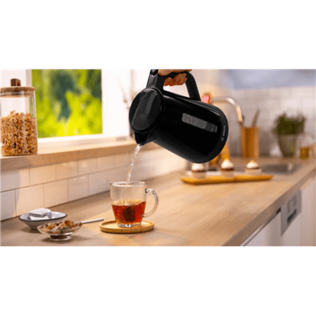 Bosch Kettle | TWK1M123 | Electric | 2400 W | 1.7 L | Plastic | 360&deg; rotational base | Black