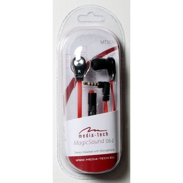 MEDIATECH MT3556R MAGICSOUND DS-2 Headphone with microphone
