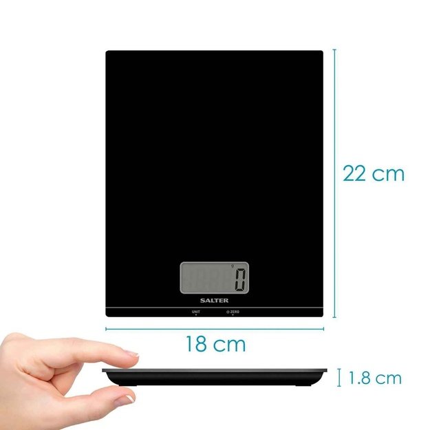 Salter 1172 BKDR Large Platform Digital Kitchen Scale