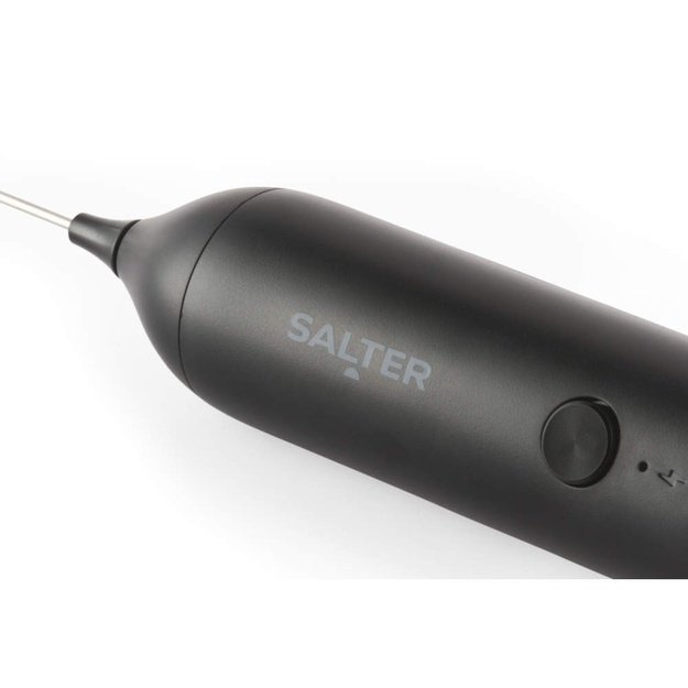 Salter BW14234 Rechargable Milk Frother, Black