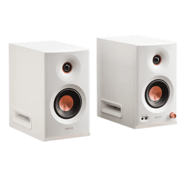 Edifier MR5 | Tri-amped Studio Monitor Speakers | 110 W | Bluetooth | Wireless connection | 101 dB | White
