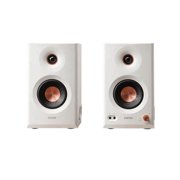 Edifier MR5 | Tri-amped Studio Monitor Speakers | 110 W | Bluetooth | Wireless connection | 101 dB | White