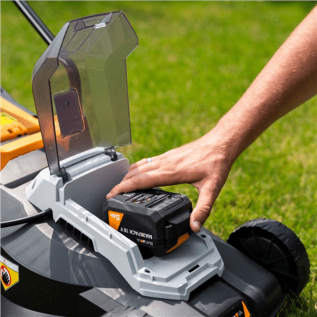 Batavia B.V. 18V Cordless Lawn Mower, 32 cm, Without battery and charger | Mowing Area 200 m&sup2;