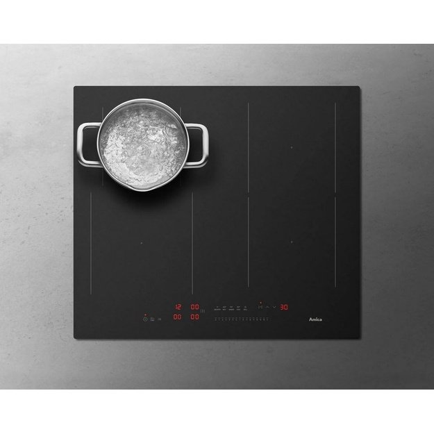 Induction hob AMICA PIC6541PHTSUN 3.0 BL MATT