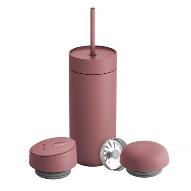 Thermal mug 473 ml Carter Move Mug 3in1 +3 lids Fellow powder pink
