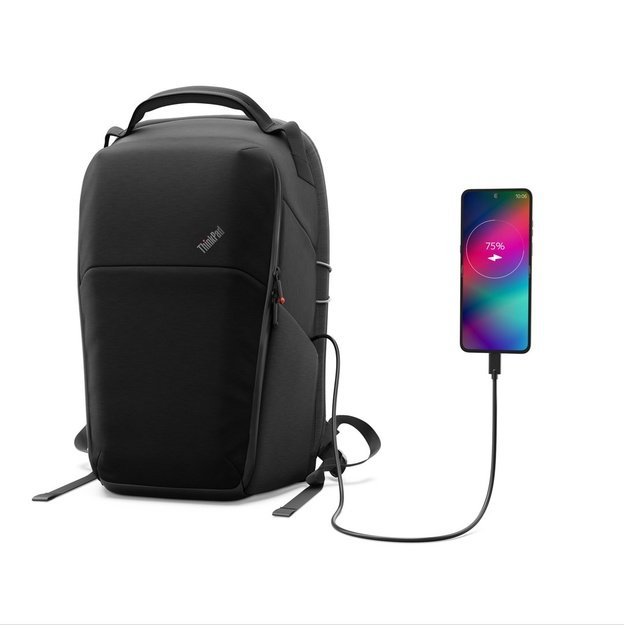 Lenovo ThinkPad 16  Click-Go 40.6 cm (16 ) Backpack Black, Dark Grey