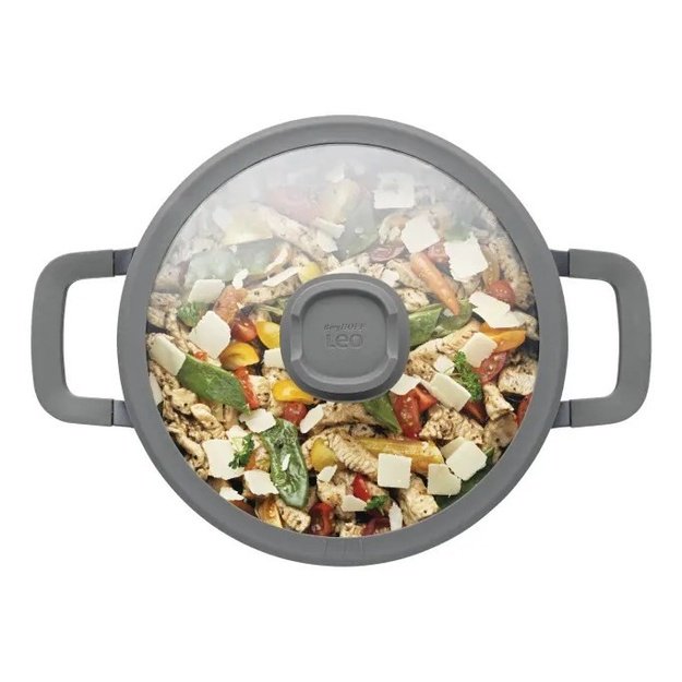 STOCKPOT STONE+ WITH LID 24X11CM 4.4L