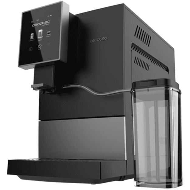 Cecotec Coffee Maker | Cremmaet Compactccino Connected | Pump pressure 19 bar | Built-in milk frother | Super-automatic | Black
