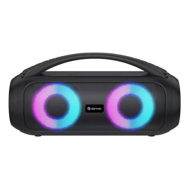 Denver BTG-618 portable/party speaker Stereo portable speaker Black 40 W