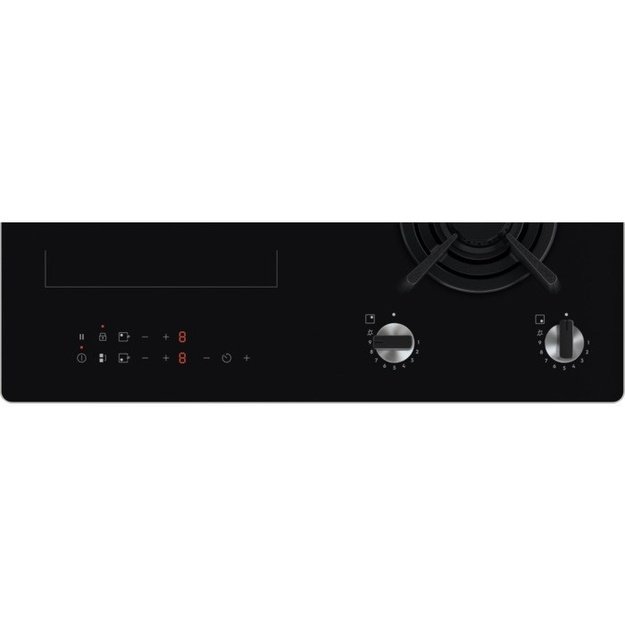 Gas-induction cooktop ELECTROLUX KDI641723K 800 Mixed 60 cm Black