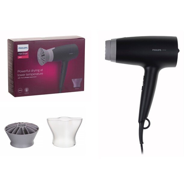 Philips BHD351/10 hair dryer 2100 W Grey 3