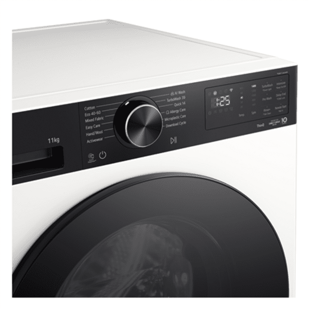LG Washing machine | F4X5011THB | Energy efficiency class A | Front loading | Washing capacity 11 kg | 1400 RPM | Depth 57 cm |