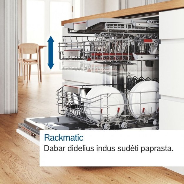 Įmontuojama indaplovė Bosch SMU6ZCW71S