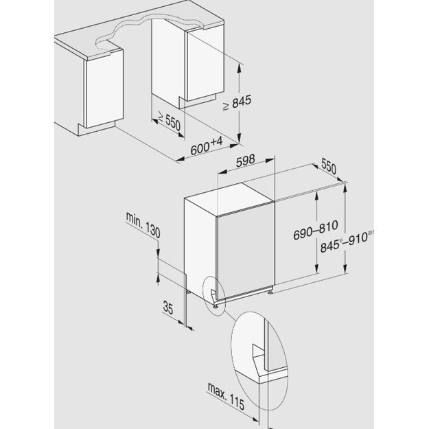 Indaplovė Miele G 7658 SCVi XXL