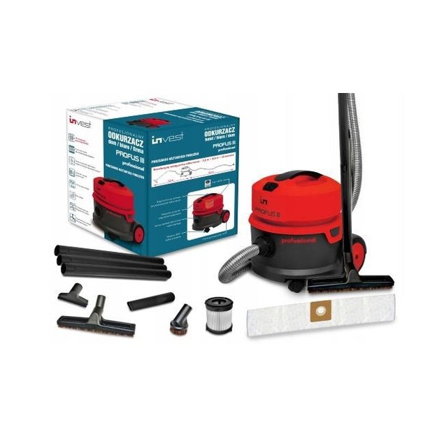 Industrial vacuum cleaner 1200W PROFUS III INVEST