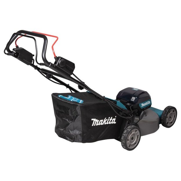 Makita LM002G lawn mower Push lawn mower Battery Black, Blue
