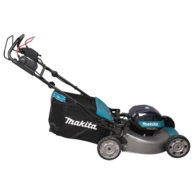 Makita LM002G lawn mower Push lawn mower Battery Black, Blue