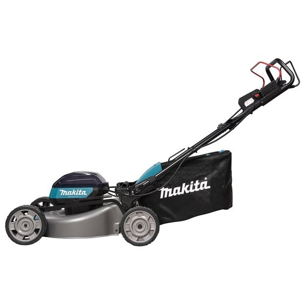 Makita LM002G lawn mower Push lawn mower Battery Black, Blue