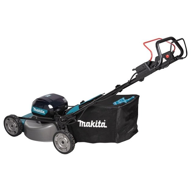 Makita LM002G lawn mower Push lawn mower Battery Black, Blue