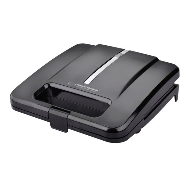 Toaster for sandwiches Esperanza PARMIGIANO EKT010 (1000W, black color)