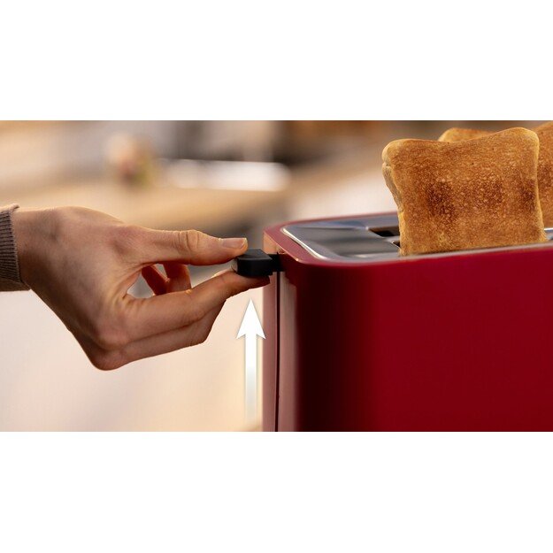 Bosch TAT3M124 toaster 2 slice(s) 950 W Red 2