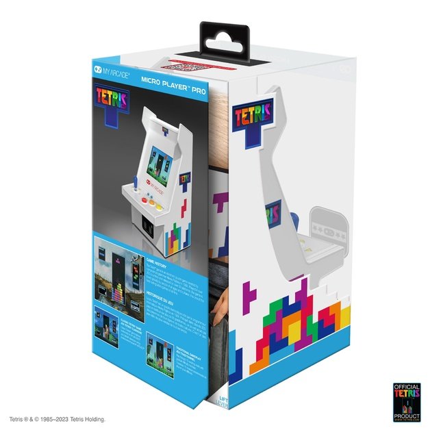 MY ARCADE Micro Player ,,Tetris&quot ne&scaron;iojama žaidimų konsolė