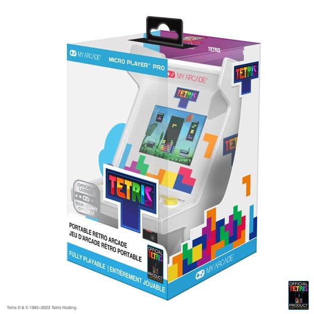 MY ARCADE Micro Player ,,Tetris&quot ne&scaron;iojama žaidimų konsolė