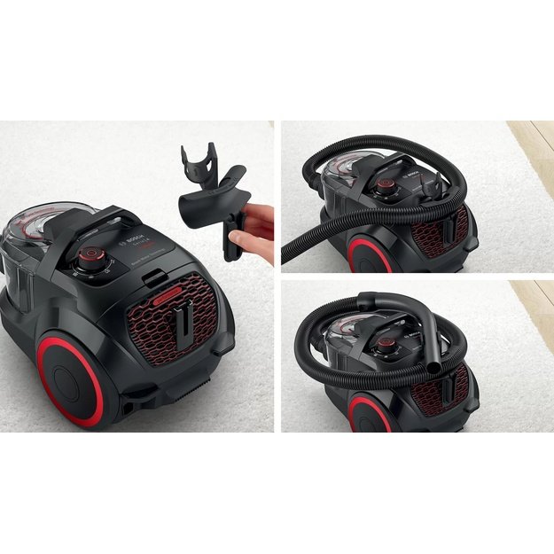 Bosch Serie 4 ProPower BGS21POW2 Canister vacuum cleaner Bagless 2 L Black