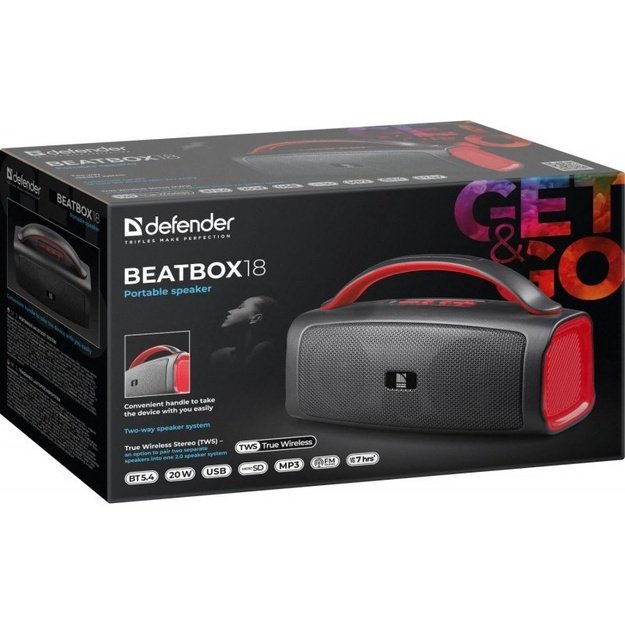 BLUETOOTH SPEAKER BEATBOX 18 20W