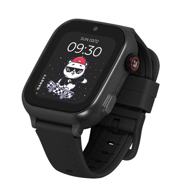 I&scaron;manusis laikrodis vaikams su lietuvi&scaron;ku meniu Garett Kids Cute 2 4G Black