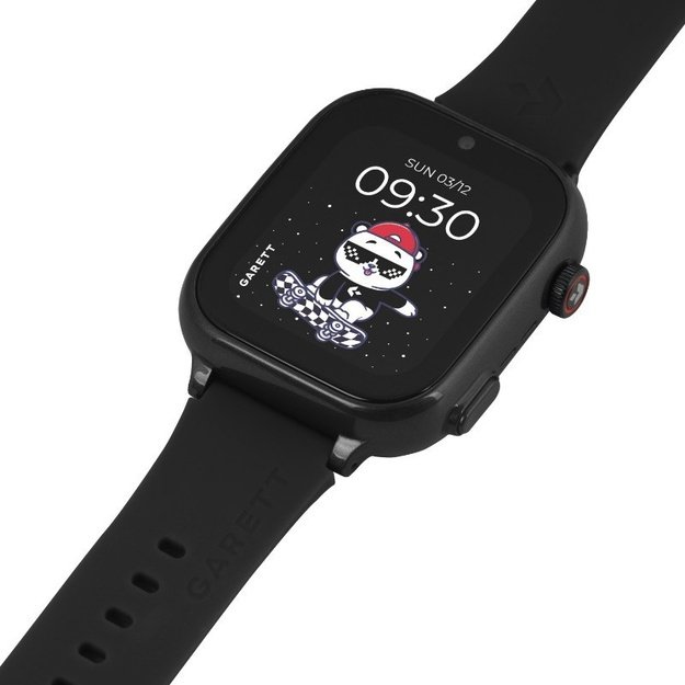 I&scaron;manusis laikrodis vaikams su lietuvi&scaron;ku meniu Garett Kids Cute 2 4G Black