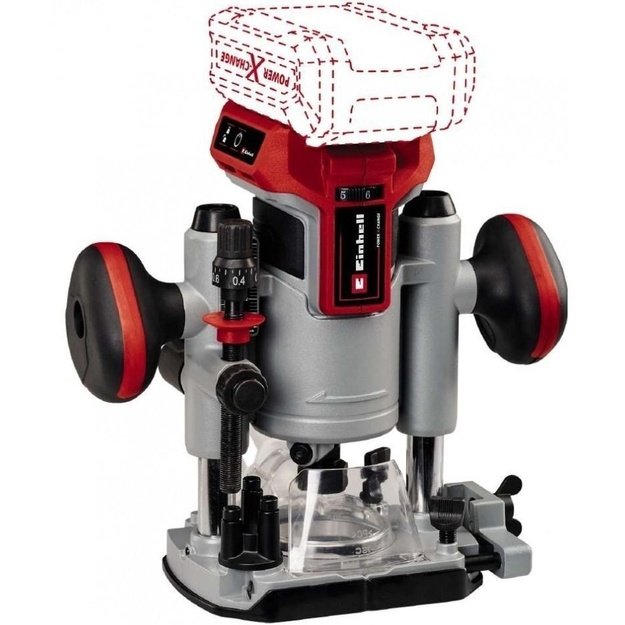 Einhell TP-RO 18 Set Li BL Black, Red, Silver 30000 RPM