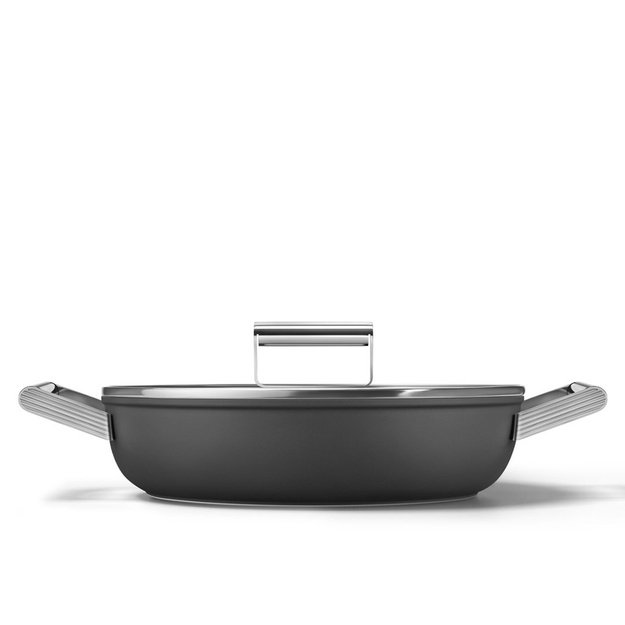 Smeg DPF2812BLM Pfanne, 28 cm, Keramika