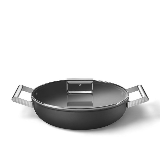 Smeg DPF2812BLM Pfanne, 28 cm, Keramika