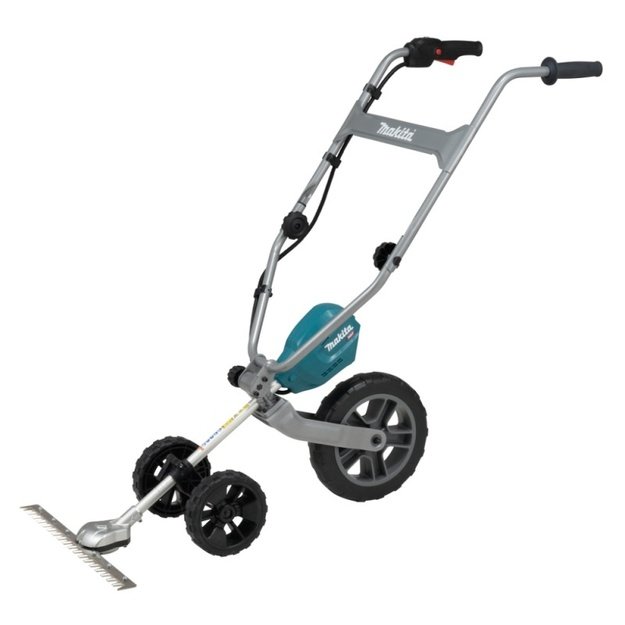 Akumuliatorinės žolės žirklės su važiuokle MAKITA 40V MAX XGT 500mm