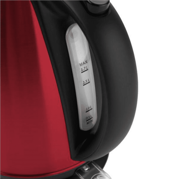 ETA | Kettle | 359090010 | Standard | 2200 W | 1.7 L | Stainless steel | 360&deg; rotational base | Red
