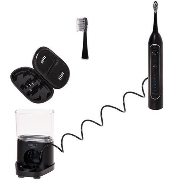 Sonic toothbrush with irrigator 2-in-1 Adler