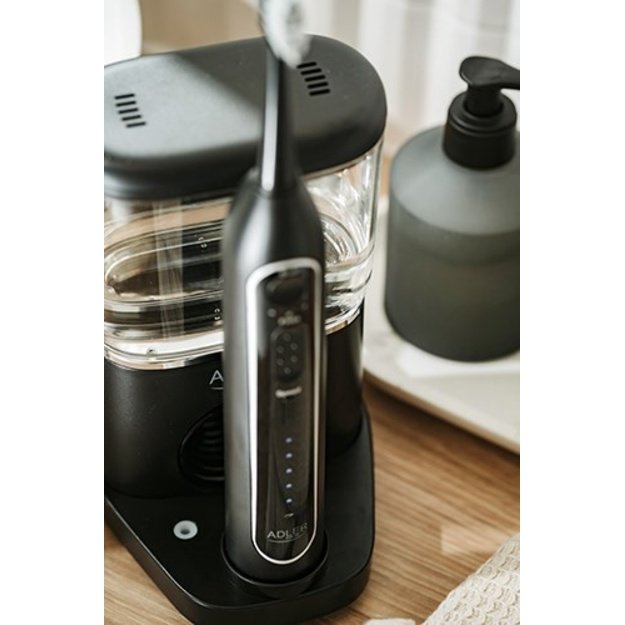 Sonic toothbrush with irrigator 2-in-1 Adler
