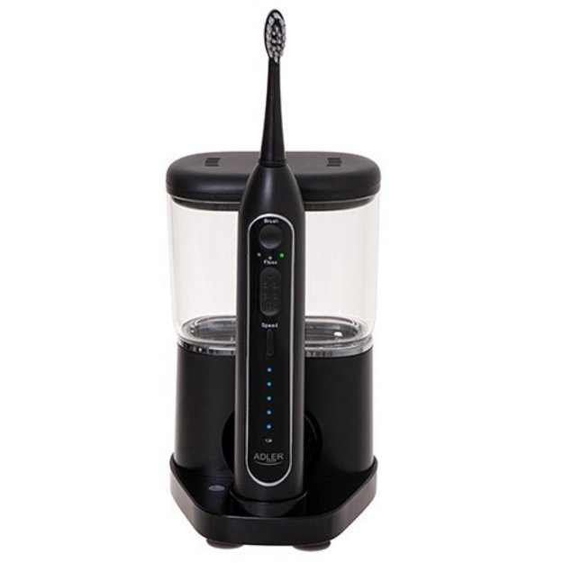 Sonic toothbrush with irrigator 2-in-1 Adler