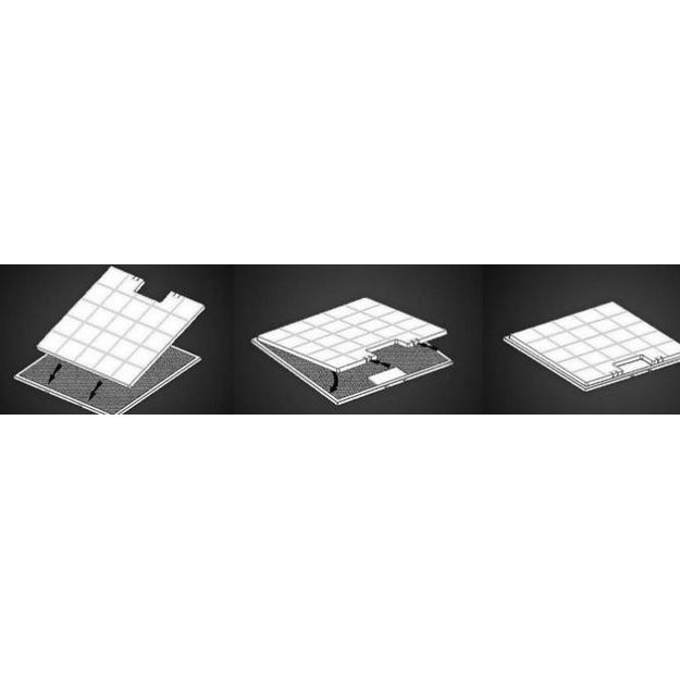 Anglies filtras BREGO (202 x 228 mm)