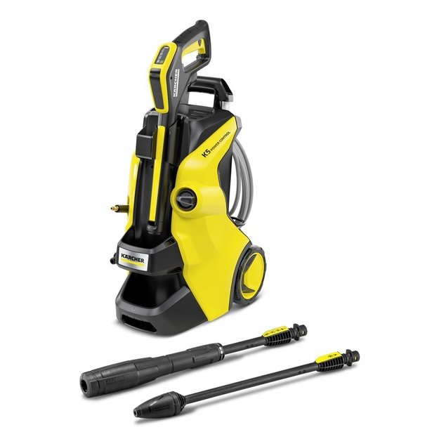 K&auml;rcher K 5 Power Control Flex pressure washer Upright Electric 500 l/h Black, Yellow