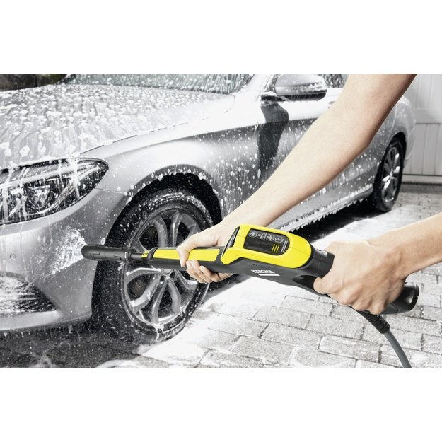 K&auml;rcher K 5 Power Control Flex pressure washer Upright Electric 500 l/h Black, Yellow