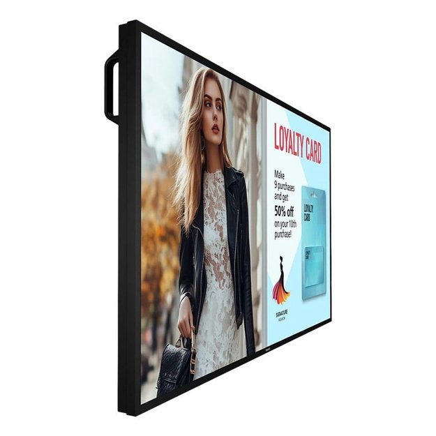Philips 6000 series 50BDL6017P Digital signage flat panel 125.7 cm (49.5 ) LCD 800 cd/m2 4K Ultra HD Black Built-in processor