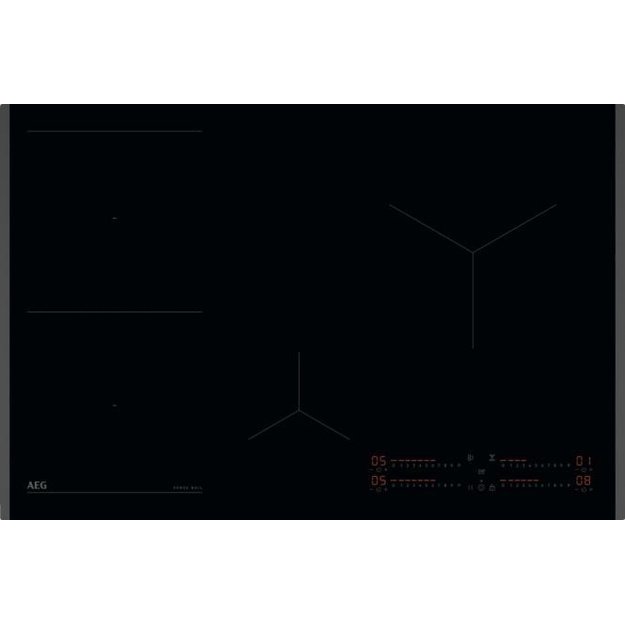 80 cm pločio indukcinė kaitlentė AEG TI84IB10FB