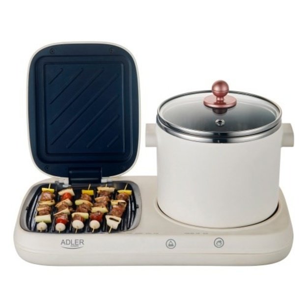 Breakfast station 2in1 - Grill and cooking pot Adler AD-6421
