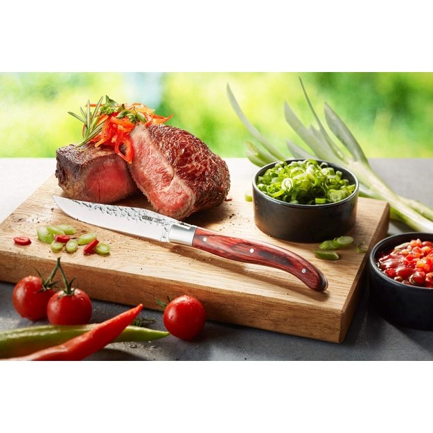SET OF 6 GEFU RANCHO STEAK KNIVES G-13951