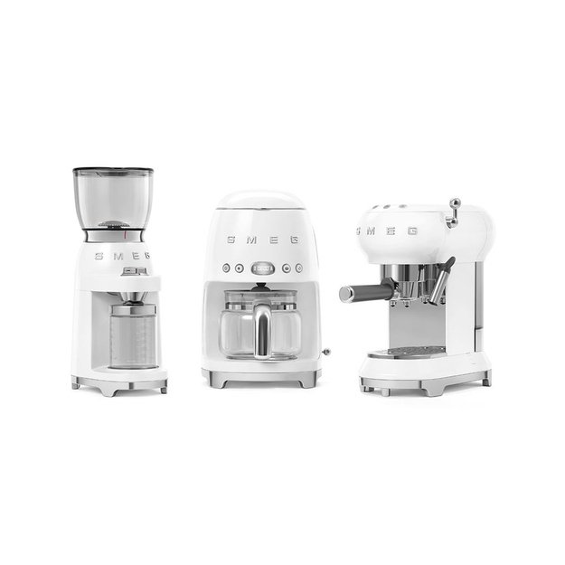 Smeg Drip Coffee Machine White DCF02WHEU